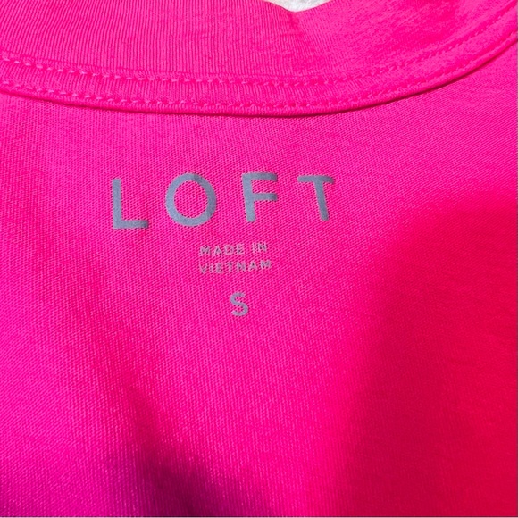 LOFT Muscle Cap Sleeve Tops - Set of 4 - Size Small Black Blue Pink Orange - Picture 7 of 16